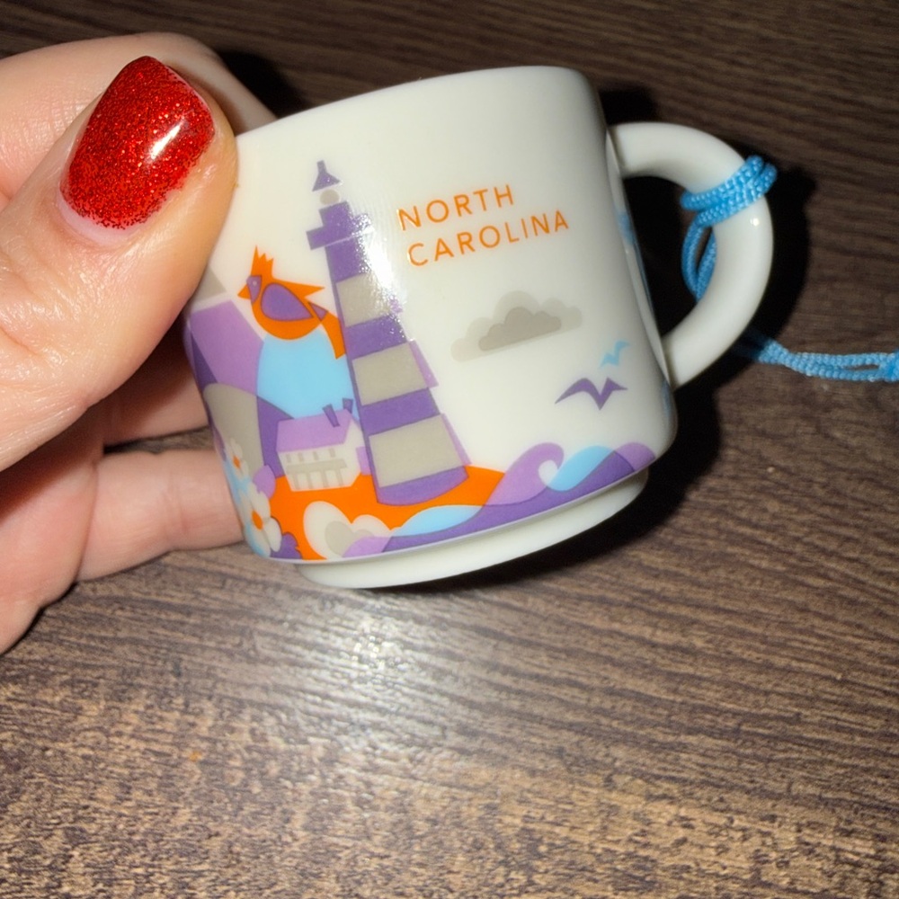 Starbucks You Are Here Collection Ornament/ Espresso cup